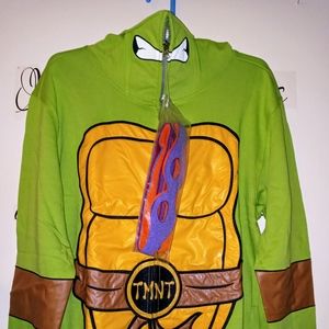 TMNT COSTUME STYLE HOODIE (SIZE: LARGE)